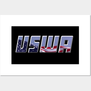 USWA Logo Posters and Art